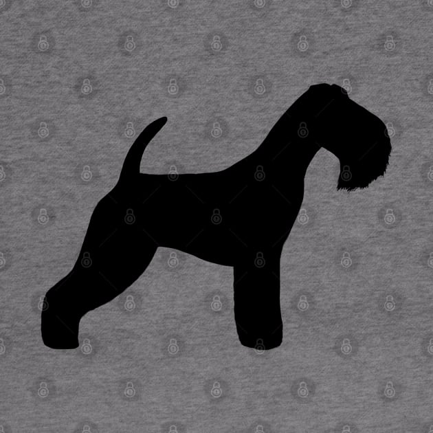 Lakeland Terrier Silhouette by Coffee Squirrel